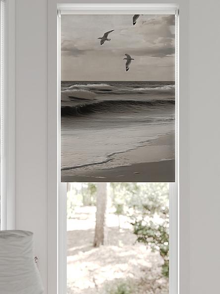 Рулонная штора для кухни для детской Лертонт - 628 - 62 см - фото 6