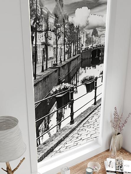 Рулонная штора для кухни для детской Лертонт - 633 - 62 см - фото 4