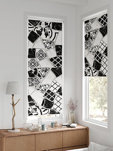 Рулонная штора для кухни для детской Лертонт - 635 - 62 см - фото 2