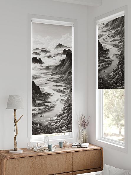 Рулонная штора для кухни для детской Лертонт - 640 - 62 см - фото 2