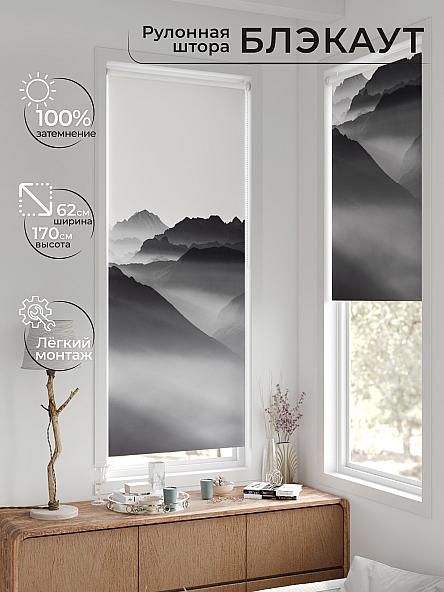 Рулонная штора для кухни для детской Лертонт - 643 - 62 см