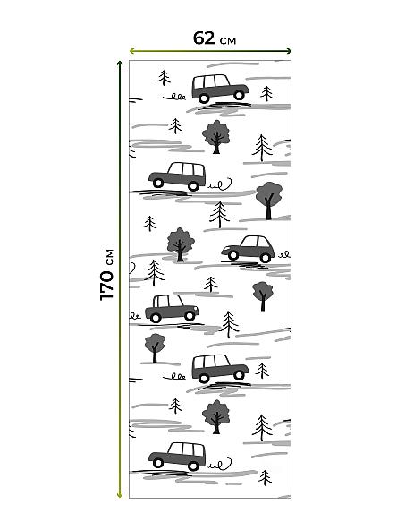 Рулонная штора для кухни для детской Лертонт - 647 - 62 см - фото 7