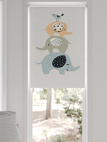 Рулонная штора для кухни для детской Лертонт - 648 - 62 см - фото 6