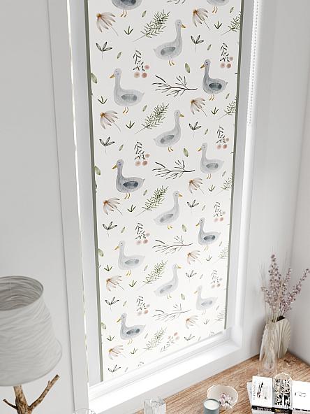 Рулонная штора для кухни для детской Лертонт - 649 - 62 см - фото 4