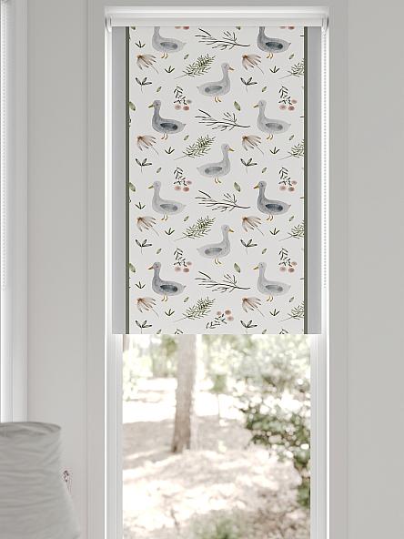 Рулонная штора для кухни для детской Лертонт - 649 - 62 см - фото 6