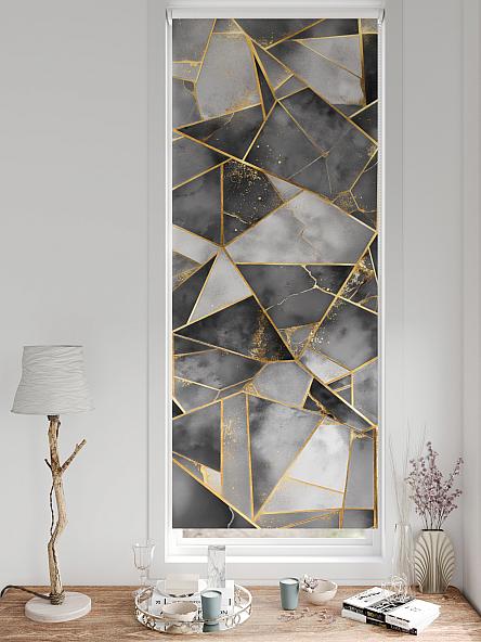 Рулонная штора для кухни для детской Лертонт - 652 - 62 см - фото 3