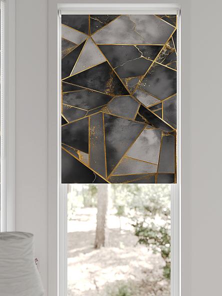 Рулонная штора для кухни для детской Лертонт - 652 - 62 см - фото 6