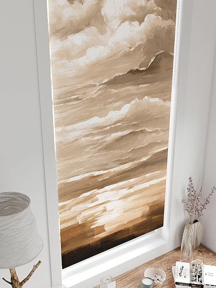 Рулонная штора для кухни для детской Рилварт - 569 - 68 см - фото 4