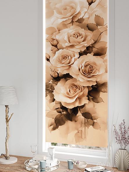 Рулонная штора для кухни для детской Рилварт - 573 - 68 см - фото 5