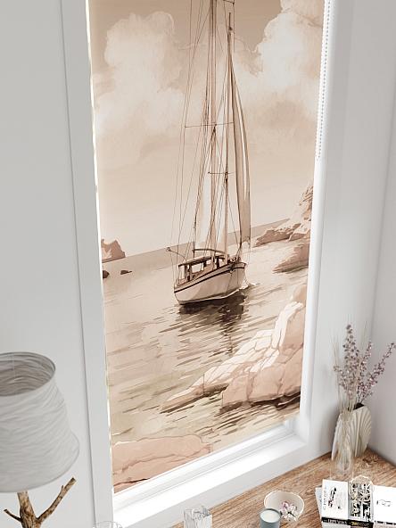 Рулонная штора для кухни для детской Рилварт - 584 - 68 см - фото 4