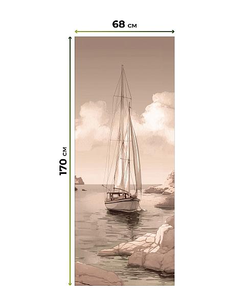 Рулонная штора для кухни для детской Рилварт - 584 - 68 см - фото 7