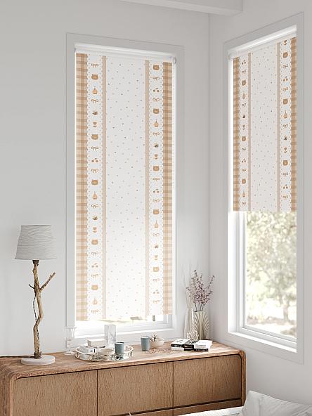 Рулонная штора для кухни для детской Рилварт - 586 - 68 см - фото 2