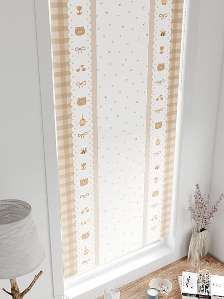 Рулонная штора для кухни для детской Рилварт - 586 - 68 см - фото 4