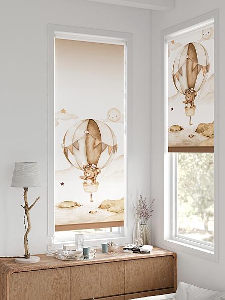 Рулонная штора для кухни для детской Рилварт - 587 - 68 см - фото 2