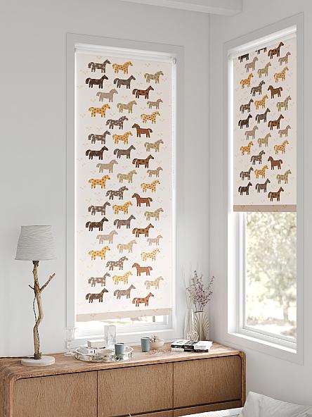 Рулонная штора для кухни для детской Рилварт - 589 - 68 см - фото 2