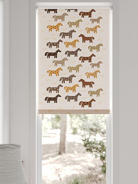 Рулонная штора для кухни для детской Рилварт - 589 - 68 см - фото 6