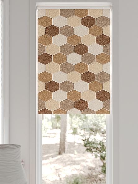 Рулонная штора для кухни для детской Рилварт - 590 - 68 см - фото 6