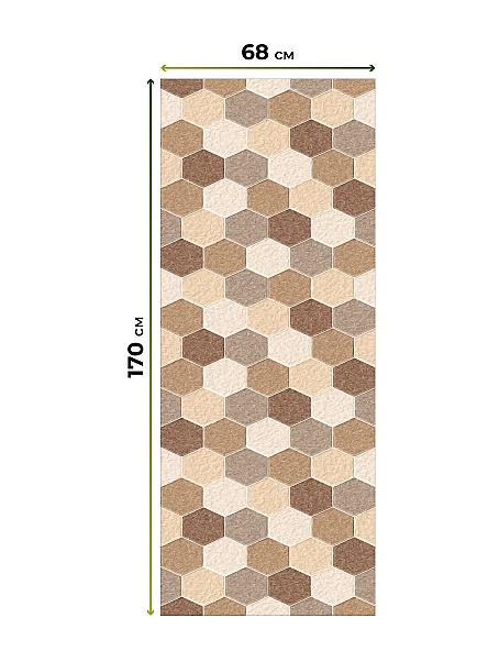 Рулонная штора для кухни для детской Рилварт - 590 - 68 см - фото 7