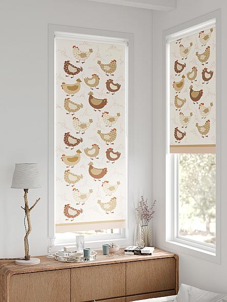 Рулонная штора для кухни для детской Рилварт - 591 - 68 см - фото 2