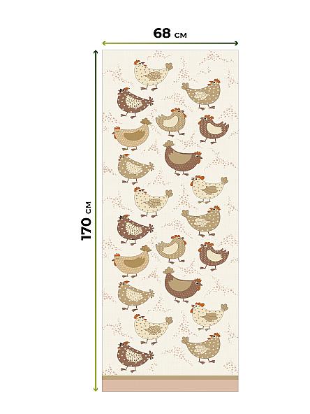 Рулонная штора для кухни для детской Рилварт - 591 - 68 см - фото 7