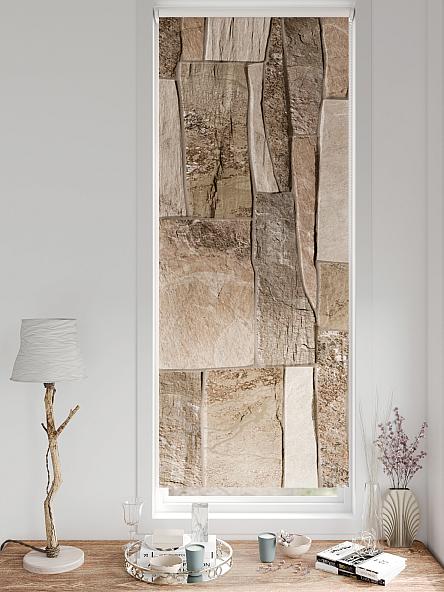 Рулонная штора для кухни для детской Рилварт - 598 - 68 см - фото 3