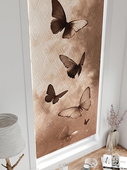 Рулонная штора для кухни для детской Рилварт - 606 - 68 см - фото 4