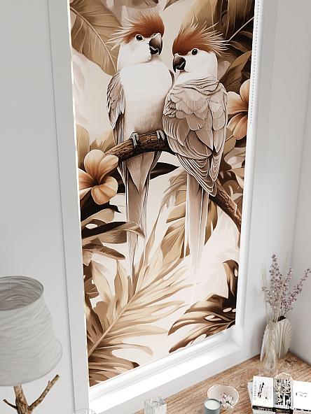 Рулонная штора для кухни для детской Рилварт - 607 - 68 см - фото 4