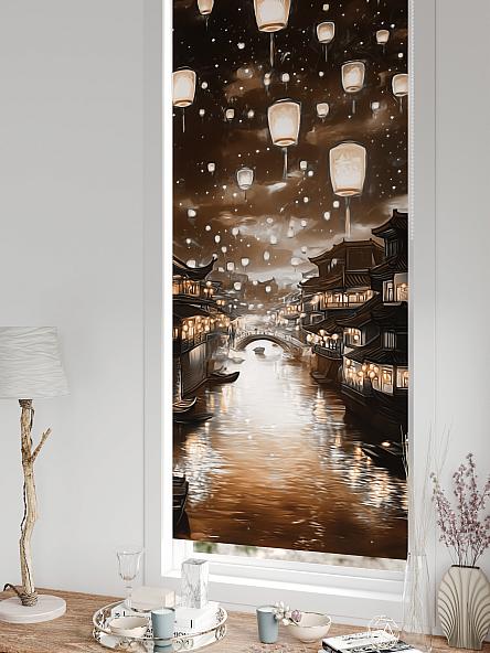 Рулонная штора для кухни для детской Рилварт - 611 - 68 см - фото 5