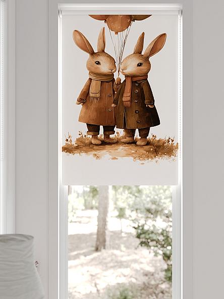 Рулонная штора для кухни для детской Рилварт - 615 - 68 см - фото 6