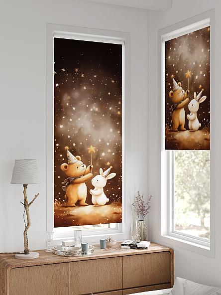 Рулонная штора для кухни для детской Рилварт - 616 - 68 см - фото 2