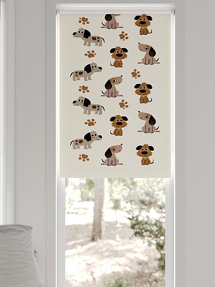 Рулонная штора для кухни для детской Рилварт - 617 - 68 см - фото 6