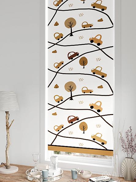 Рулонная штора для кухни для детской Рилварт - 618 - 68 см - фото 5