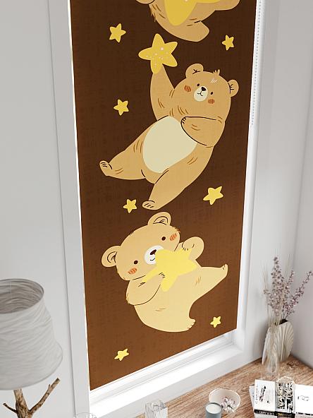 Рулонная штора для кухни для детской Рилварт - 621 - 68 см - фото 4