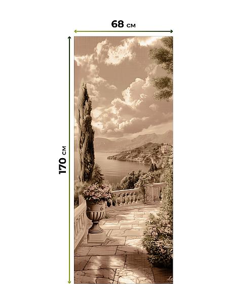 Рулонная штора для кухни для детской Рилварт - 626 - 68 см - фото 7