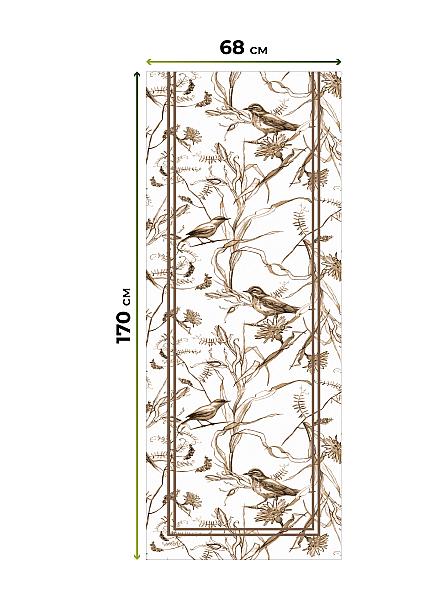 Рулонная штора для кухни для детской Рилварт - 627 - 68 см - фото 7