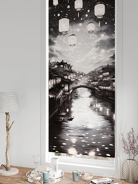 Рулонная штора для кухни для детской Рилварт - 629 - 68 см - фото 5