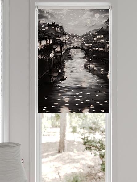 Рулонная штора для кухни для детской Рилварт - 629 - 68 см - фото 6