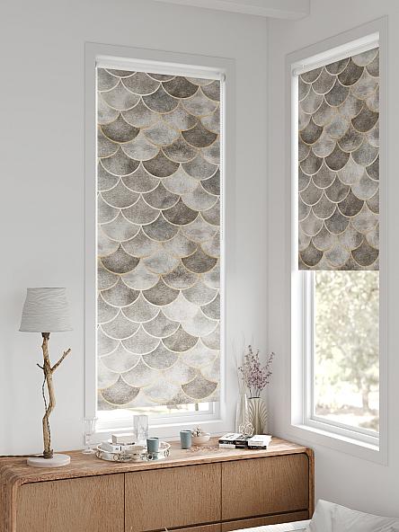 Рулонная штора для кухни для детской Рилварт - 631 - 68 см - фото 2