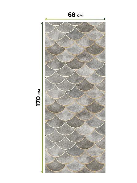 Рулонная штора для кухни для детской Рилварт - 631 - 68 см - фото 7