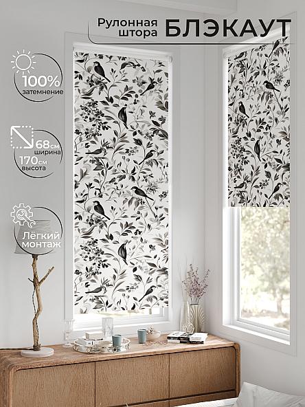 Рулонная штора для кухни для детской Рилварт - 642 - 68 см