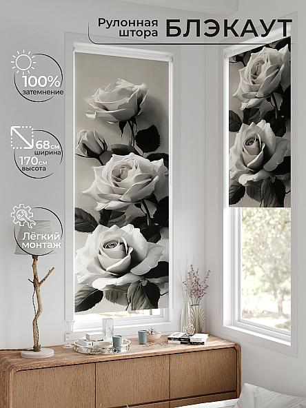 Рулонная штора для кухни для детской Рилварт - 644 - 68 см