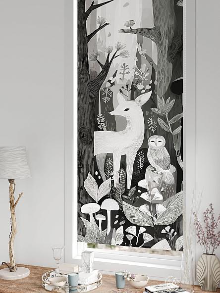 Рулонная штора для кухни для детской Рилварт - 645 - 68 см - фото 5