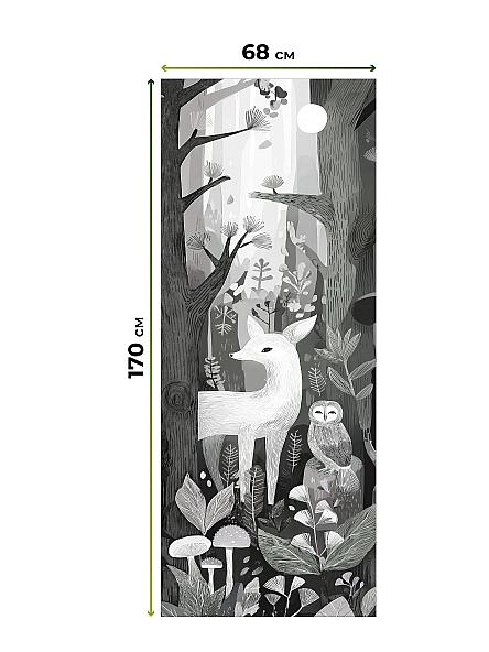 Рулонная штора для кухни для детской Рилварт - 645 - 68 см - фото 7