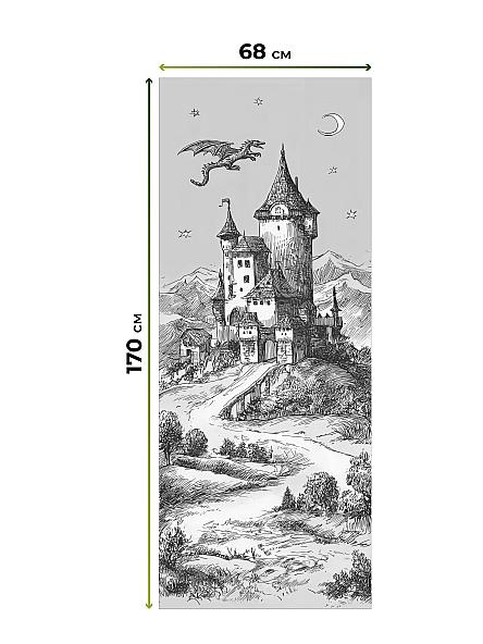 Рулонная штора для кухни для детской Рилварт - 646 - 68 см - фото 7