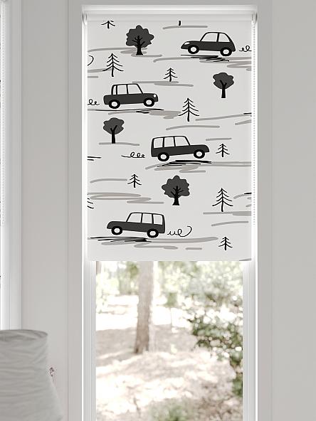 Рулонная штора для кухни для детской Рилварт - 647 - 68 см - фото 6