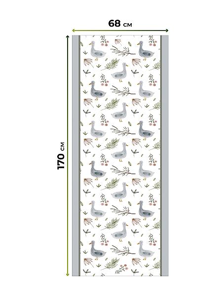 Рулонная штора для кухни для детской Рилварт - 649 - 68 см - фото 7