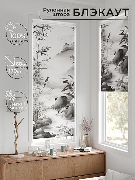 Рулонная штора для кухни для детской Рилварт - 657 - 68 см