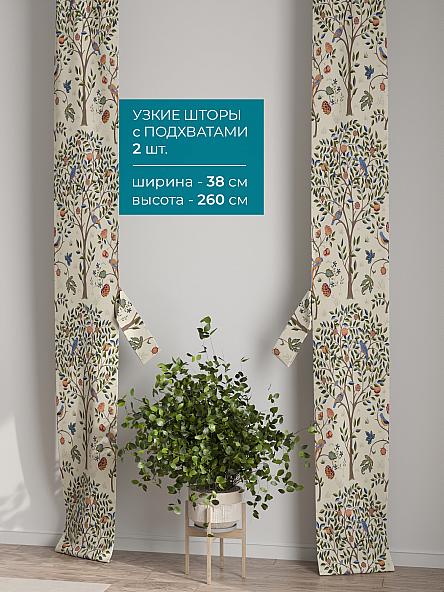 Тюль с декоративными подхватами Лабрист - 206 - фото 2