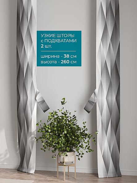 Тюль с декоративными подхватами Лабрист - 209 - фото 2