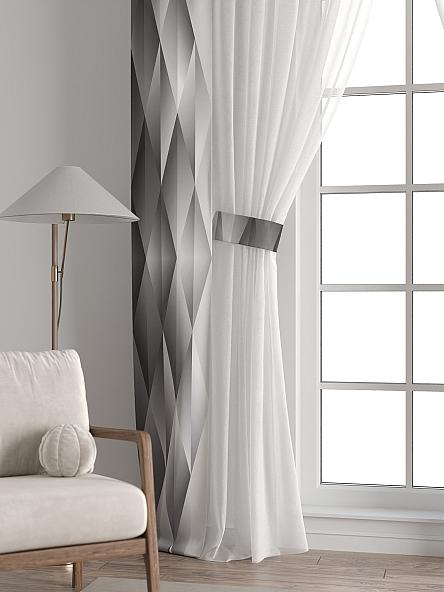 Тюль с декоративными подхватами Лабрист - 209 - фото 6